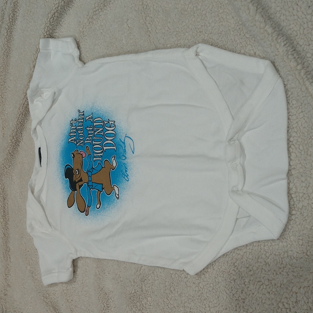 Elvis Presley "Ain't Nothin But A Hound Dog Onesie 24 Months